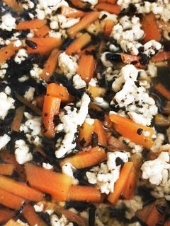 ひじきとにんじんのそぼろ煮~離乳食~-レシピのメイン写真