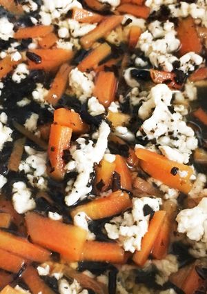 ひじきとにんじんのそぼろ煮～離乳食～-レシピのメイン写真
