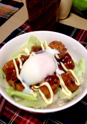 鶏マヨ丼☆-レシピのメイン写真