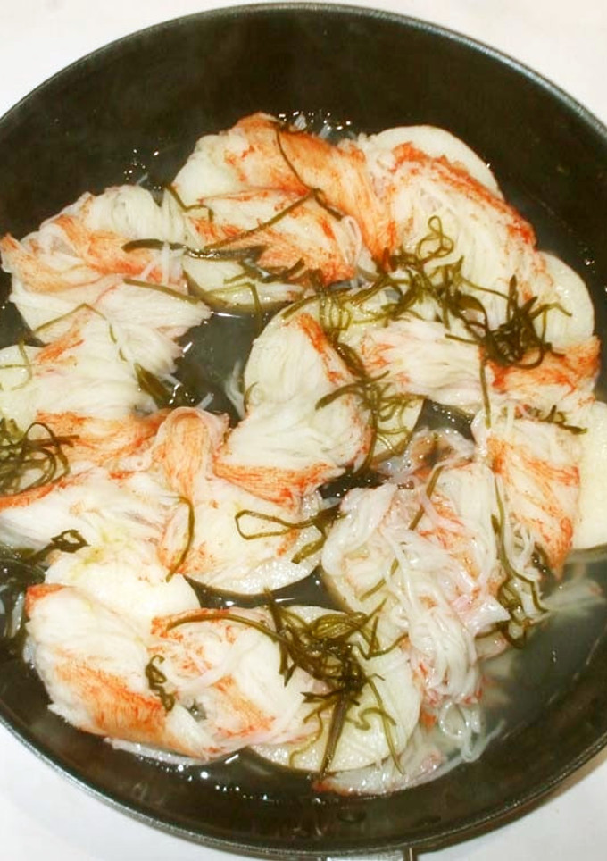 長いもとカニカマの煮物♪簡単美味しい-レシピのメイン写真