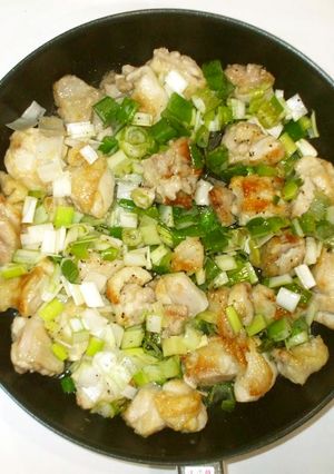 ネギ塩チキン♪鶏肉のねぎ塩だれ炒め-レシピのメイン写真