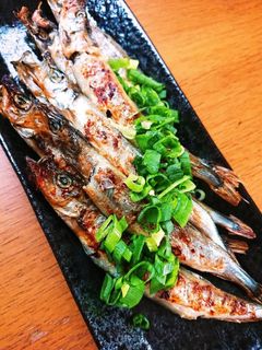 フライパンで焼くししゃものポン酢かけ-レシピのメイン写真