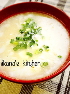 山芋と豆腐のトロトロお味噌汁♪♪-レシピのメイン写真