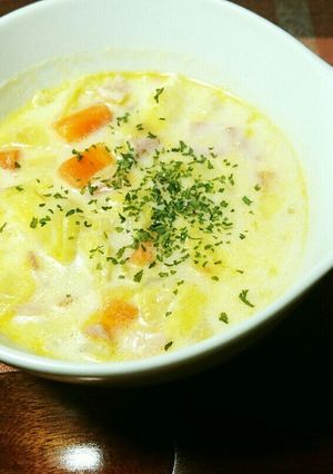 きゃべつの豆乳スープ-レシピのメイン写真
