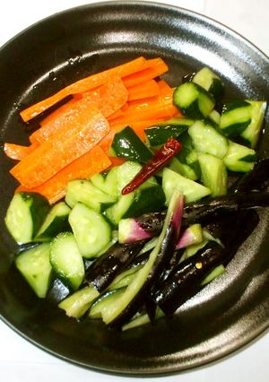 夏野菜の浅漬け風♪簡単-レシピのメイン写真