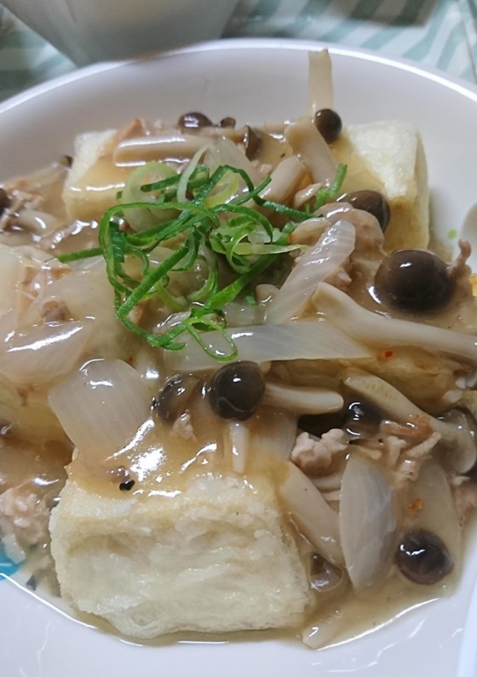 揚げ豆腐の和風あんかけ-レシピのメイン写真