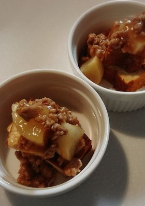 簡単！厚揚げと大根のひき肉あんかけ-レシピのメイン写真