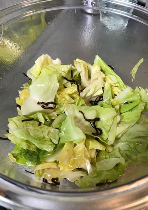 減塩！塩昆布キャベツ☆-レシピのメイン写真