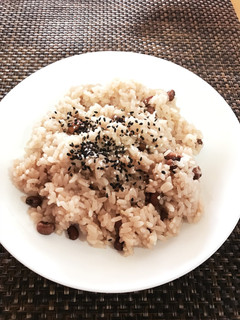 もち米1㌔1袋でお赤飯☆蒸し器-レシピのメイン写真