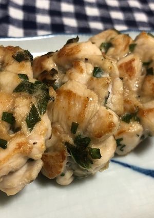 鶏胸肉と大葉の肉団子-レシピのメイン写真