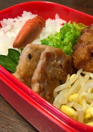 お弁当に！マグロ刺身の七味焼き-レシピのメイン写真