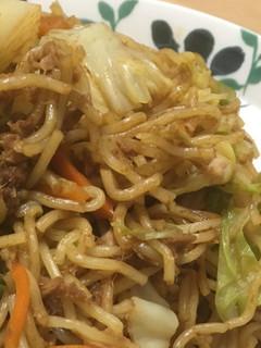 ツナと春キャベツのヘルシー焼きそば-レシピのメイン写真