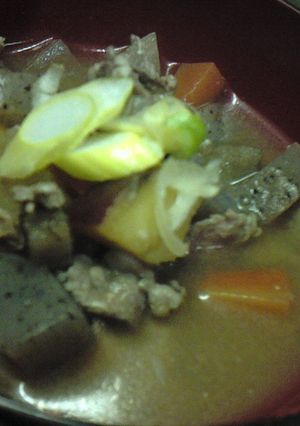 コロコロ野菜の豚汁-レシピのメイン写真