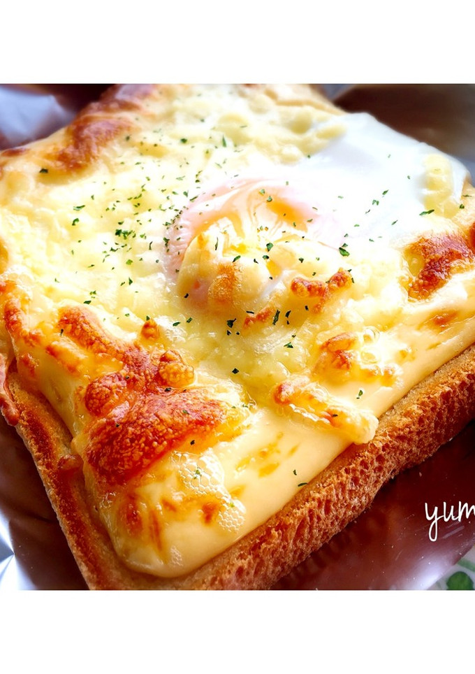 簡単✩卵とろ〜りチーズマヨトースト-レシピのメイン写真