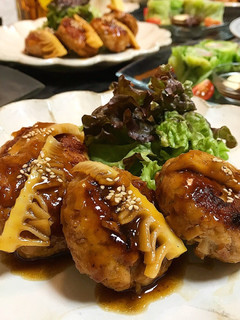 筍たっぷり豚おからつくね-レシピのメイン写真