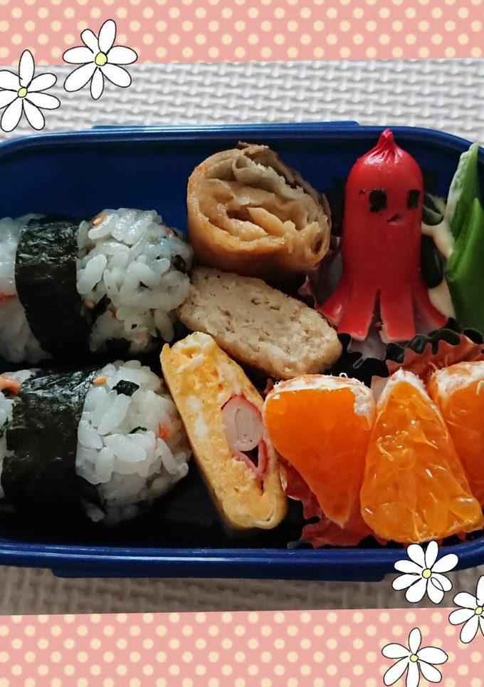 幼稚園初めてのお弁当☆ミ-レシピのメイン写真