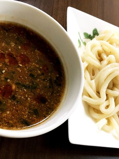 坦々つけうどん-レシピのメイン写真