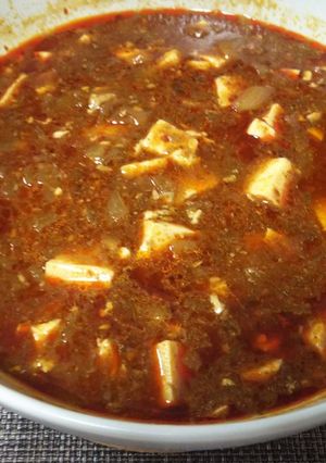 簡単中華・蒟蒻で作るヘルシー麻婆豆腐-レシピのメイン写真