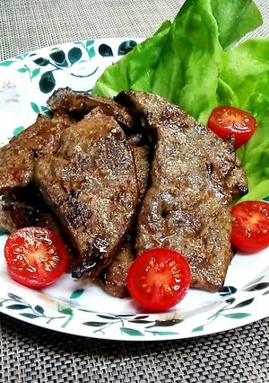 豚レバーの旨ソテー♫-レシピのメイン写真