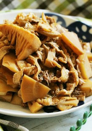 簡単！作り置き♪筍と油揚げの旨煮-レシピのメイン写真