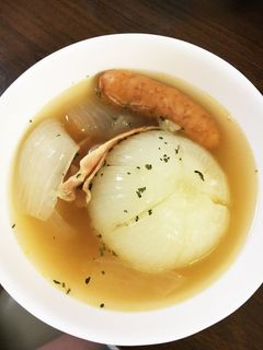 炊飯器でまるごと玉ねぎスープ-レシピのメイン写真