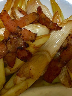 白ネギとベーコンの焦がし醤油炒め-レシピのメイン写真