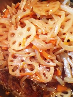 圧力鍋でれんこんのきんぴら☆-レシピのメイン写真