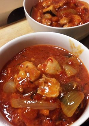 圧力鍋でチキンのトマト煮☆-レシピのメイン写真
