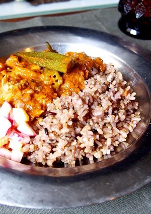 鯖缶とオクラのココナッツカレー-レシピのメイン写真