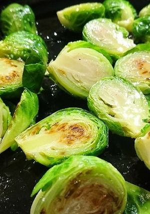 芽キャベツ♥️蒸し焼き温サラダ-レシピのメイン写真