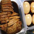 やわらかチャーシュー&煮卵を湯煎で