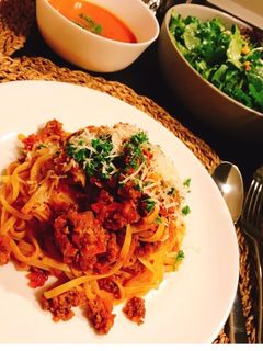 ボロネーゼ-レシピのメイン写真