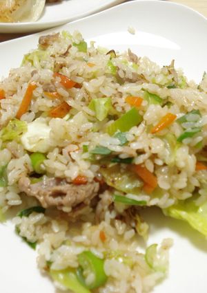 ぱりぱりうまうま豚肉チャーハン-レシピのメイン写真