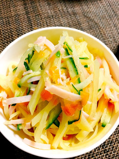 給食再現!じゃがいものシャキシャキサラダ-レシピのメイン写真
