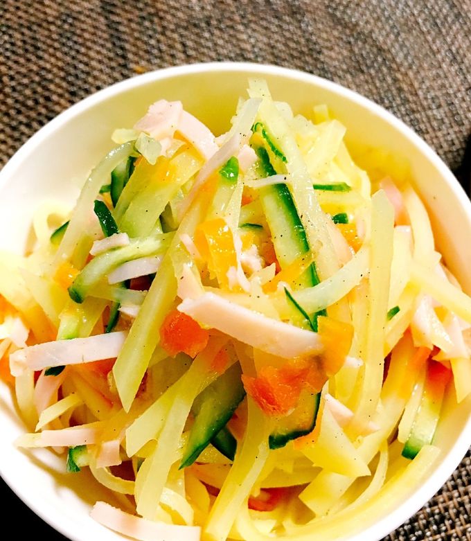 給食再現！じゃがいものシャキシャキサラダ-レシピのメイン写真