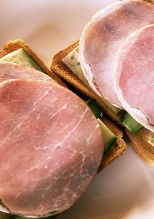 ワイルド ハムトースト♪-レシピのメイン写真