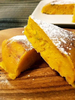 炊飯器で☆しっとり甘いカボチャケーキ-レシピのメイン写真