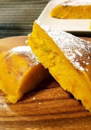 炊飯器で☆しっとり甘いカボチャケーキ-レシピのメイン写真