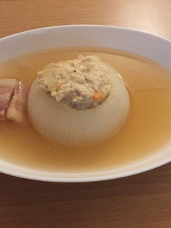 玉ねぎの肉詰め-レシピのメイン写真