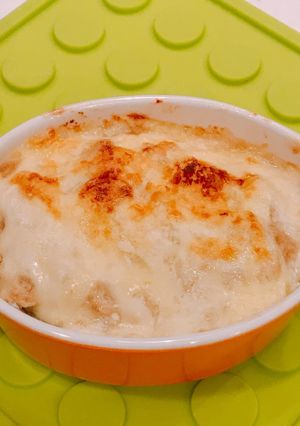 手作りＷＳのツナと蓮根入、ポテトグラタン-レシピのメイン写真