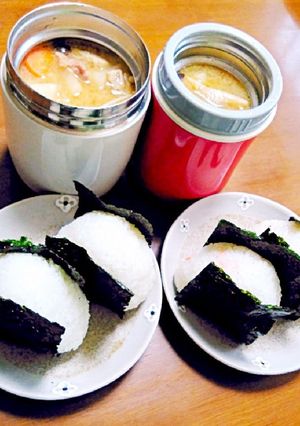 中学男子弁当（８）とん汁-レシピのメイン写真