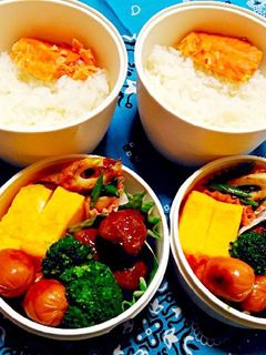 中学男子弁当(9)肉団子-レシピのメイン写真