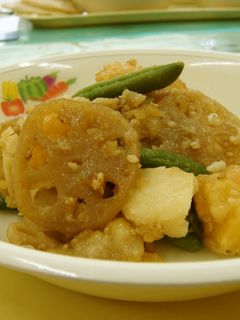 いかと里芋のみそがらめ ★宇都宮学校給食-レシピのメイン写真