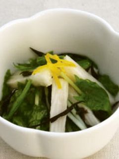 長いもと水菜の和え物-レシピのメイン写真
