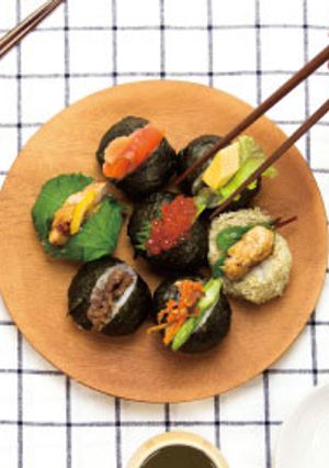 花咲くおにぎり寿司-レシピのメイン写真