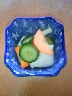 白だしであっさり浅漬け-レシピのメイン写真