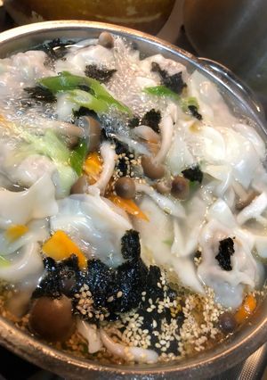 海苔が決めて！水餃子-レシピのメイン写真
