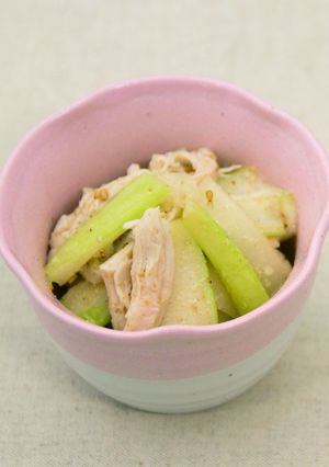 セロリのごま酢和え-レシピのメイン写真
