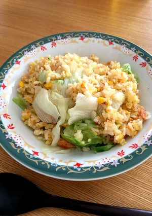 和風 鮭レタスチャーハン-レシピのメイン写真