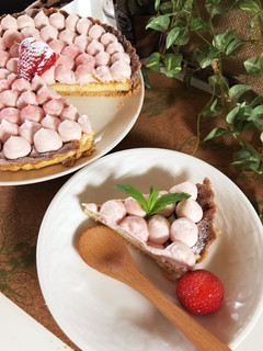 ストロベリーチーズタルト-レシピのメイン写真